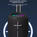 HOPESTAR P20 mini Waterproof Wireless Bluetooth Speaker, P20 mini(Red), P20 mini(Grey), P20 mini(Blue), P20 mini(Black)