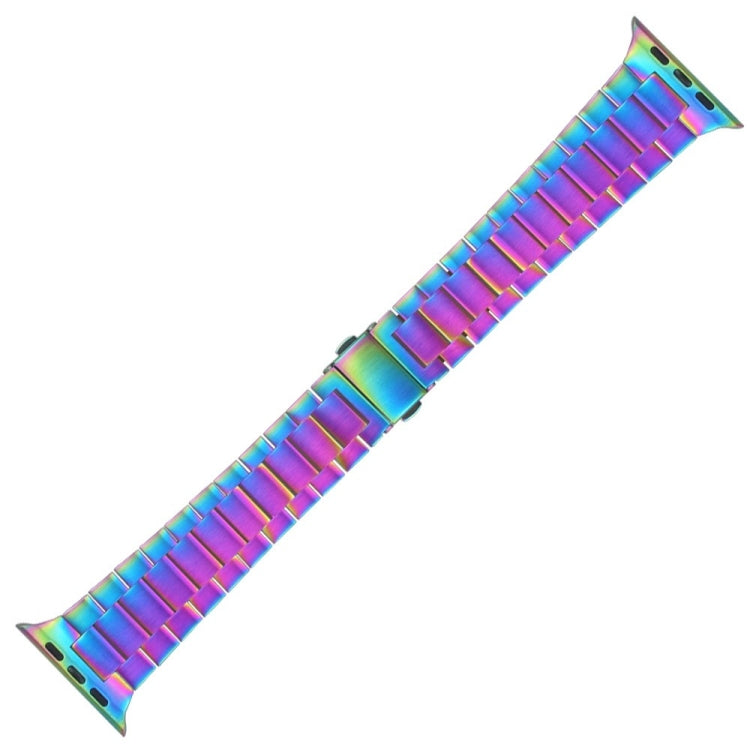 Small Waist Stainless Steel Watch Band For Apple Watch Series, 7 41mm / 6&SE&5&4 40mm / 3&2&1 38mm, 7 45mm / 6&SE&5&4 44mm / 3&2&1 42mm