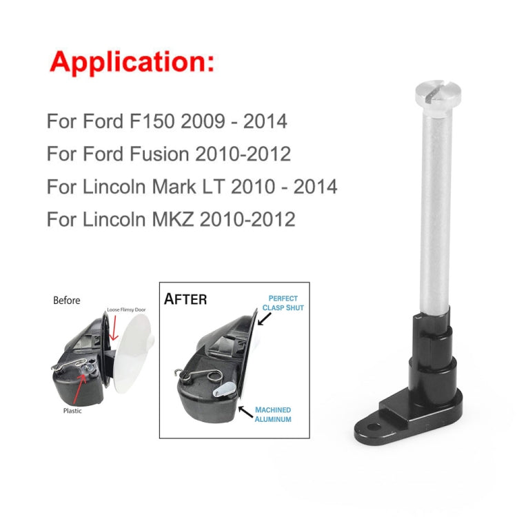 Car Fuel Door Hinge Pin for Ford F150 2009-2014, XBL114-BK