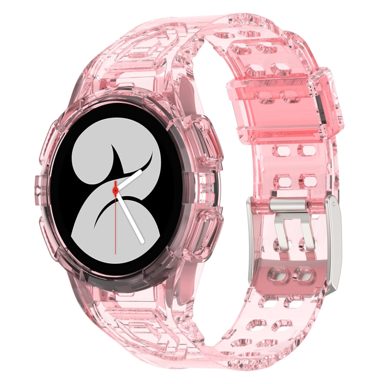 Silicone Integrated Watch Band, For Samsung Galaxy Watch4 40mm, For Samsung Galaxy Watch4 44mm