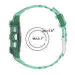 Silicone Integrated Watch Band, For Samsung Galaxy Watch4 40mm, For Samsung Galaxy Watch4 44mm