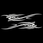 2 PCS/Set D-503 Totem Pattern Car Modified Decorative Sticker, D-503