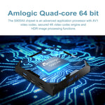 H96 Max+ Ultra 4GB+32GB Amlogic S905X4 8K Smart TV BOX Android 11.0 Media Player, 4GB+32GB, UK Plug, 4GB+32GB, US Plug, 4GB+32GB, EU Plug, 4GB+32GB, AU Plug