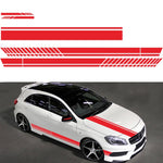 D-936 Stripe Pattern Car Modified Decorative Sticker, D-936