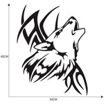 D-967 Wolf Tribe Pattern Car Modified Decorative Sticker, D-967