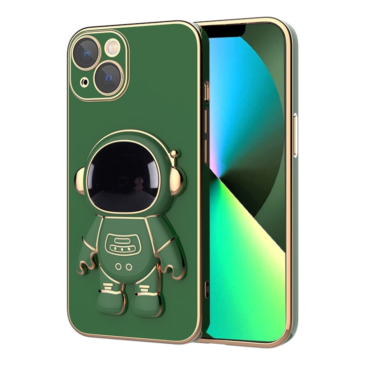 Plating Astronaut Holder Phone Case, For iPhone 11