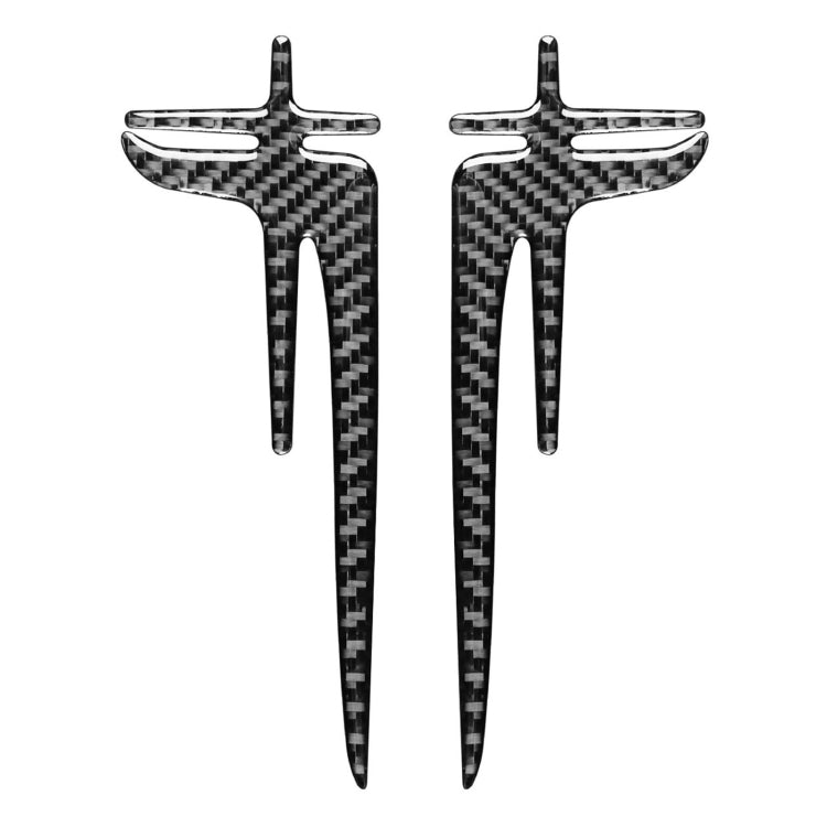 Car Carbon Fiber Body Random Decorative Stickers, Carbon Fiber Body