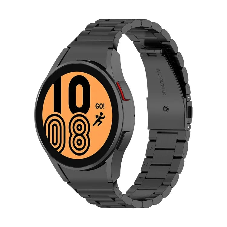 Three Strains Steel Watch Band, For Samsung Galaxy Watch 5 40mm, For Samsung Galaxy Watch 5 Pro 45mm