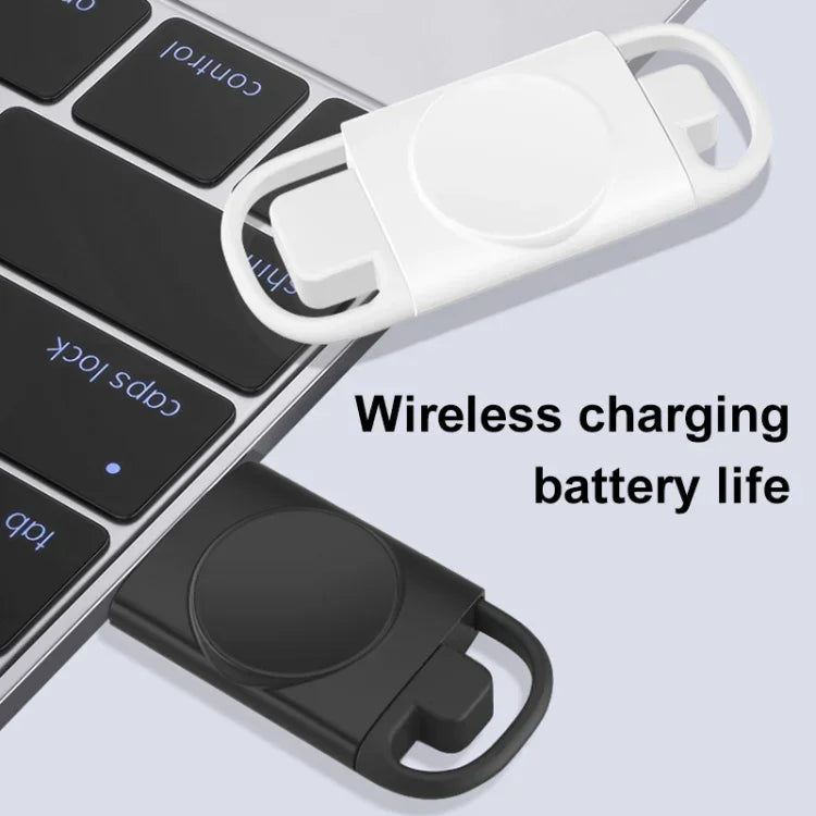 T09-S USB+Type-C Portable Wireless Smart Watch Charger for Samsung Watch Series, For Samsung Watch Series