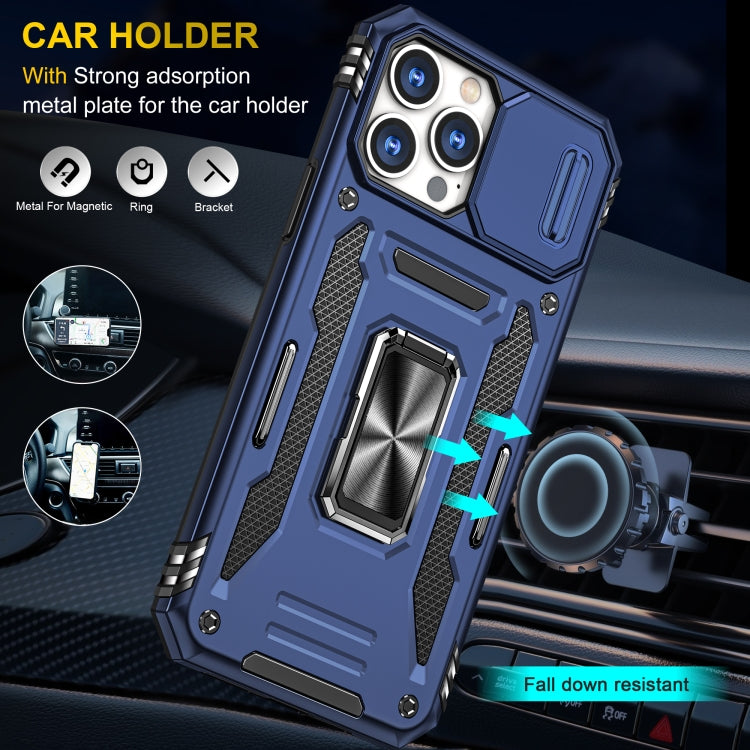 Armor PC + TPU Camera Shield Phone Case, For iPhone 12 Pro Max