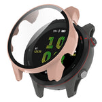 PC Tempered Film Full Body Watch Case, For Garmin Forerunner 255, For Garmin Forerunner 255S, For Garmin Forerunner 955