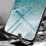 Marble Pattern Glass Protective Phone Case, For iPhone 13 Pro Max, For iPhone 13 Pro, For iPhone 13, For iPhone 14 Plus, For iPhone 14 Pro Max, For iPhone 14 Pro