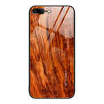 Wood Grain Glass Protective Case, For iPhone 7 Plus, For iPhone 11, For iPhone 14 Plus, For iPhone 14 Pro, For iPhone 14