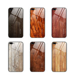 Wood Grain Glass Protective Case, For iPhone 7 Plus, For iPhone 11, For iPhone 14 Plus, For iPhone 14 Pro, For iPhone 14