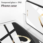 Colorful Painted Glass Phone Case, For iPhone 14 Pro Max, For iPhone 14 Pro, For iPhone 14 Plus