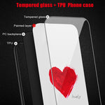 Colorful Painted Glass Phone Case, For iPhone 14 Pro Max, For iPhone 14 Pro, For iPhone 14 Plus