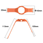 Silicone Integrated Watch Band, For Samsung Galaxy Watch5 40mm, For Samsung Galaxy Watch5 44mm