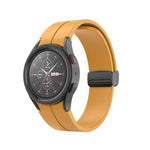 Folding Buckle Silicone Watch Band, For Samsung Galaxy Watch5 40mm / 44mm / Pro 45mm