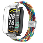 Braided Nylon Buckle Watch Band, For Xiaomi Mi Band 7 Pro