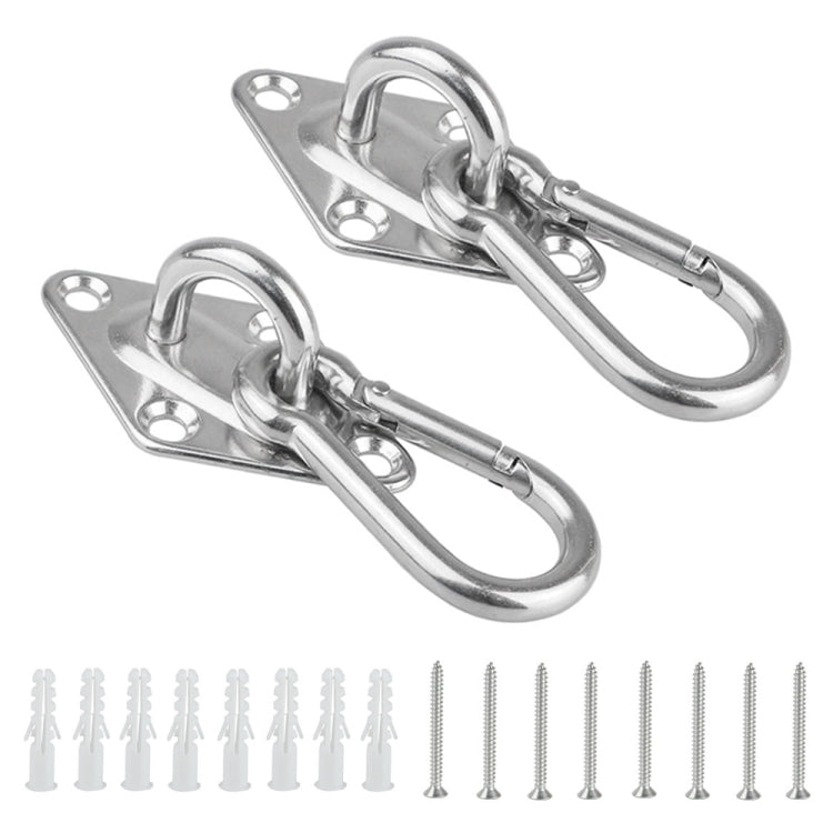 Sand Bag Ceiling Hook Heavy Duty Swing Hangers, 2 PCS 5mm 304 Stainless Steel, 2 PCS 5mm 316 Stainless Steel, 2 PCS 6mm 304 Stainless Steel, 2 PCS 6mm 316 Stainless Steel, 2 PCS 8mm 304 Stainless Steel, 2 PCS 8mm 316 Stainless Steel