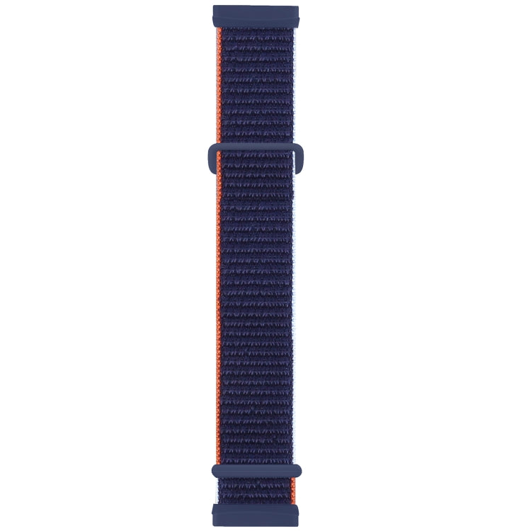 Nylon Rubber Buckle Watch Band, For Fitbit Versa 3