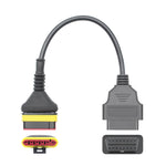 Motorcycle OBD 6 Pin to 16 Pin Adapter Cable for Benelli, For Benelli