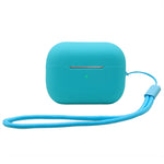 2.0mm Solid Color Silicone Protective Cover, For AirPods Pro 2