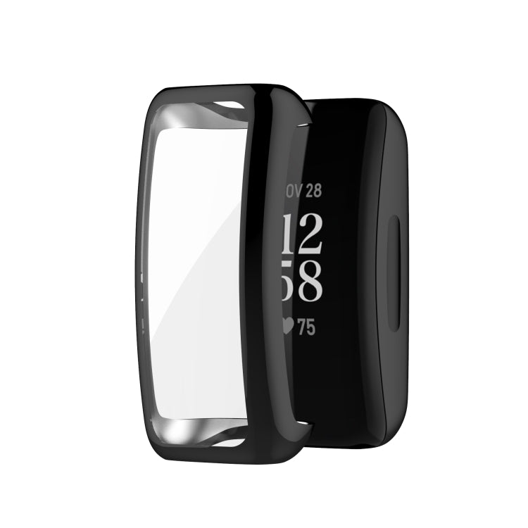 Full Coverage TPU Electroplating Watch Protective Case, For Fitbit Inspire3