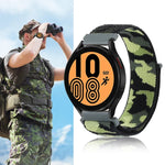 Camo Nylon Loop Watch Band, For Samsung Galaxy Watch5 40mm/44mm / Watch5 Pro