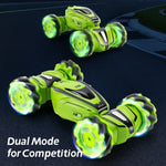 JJR/C Q110 2.4G Remote Control Stunt Climbing Drift Twist Car, JJR/C Q110(Blue), JJR/C Q110(Green)