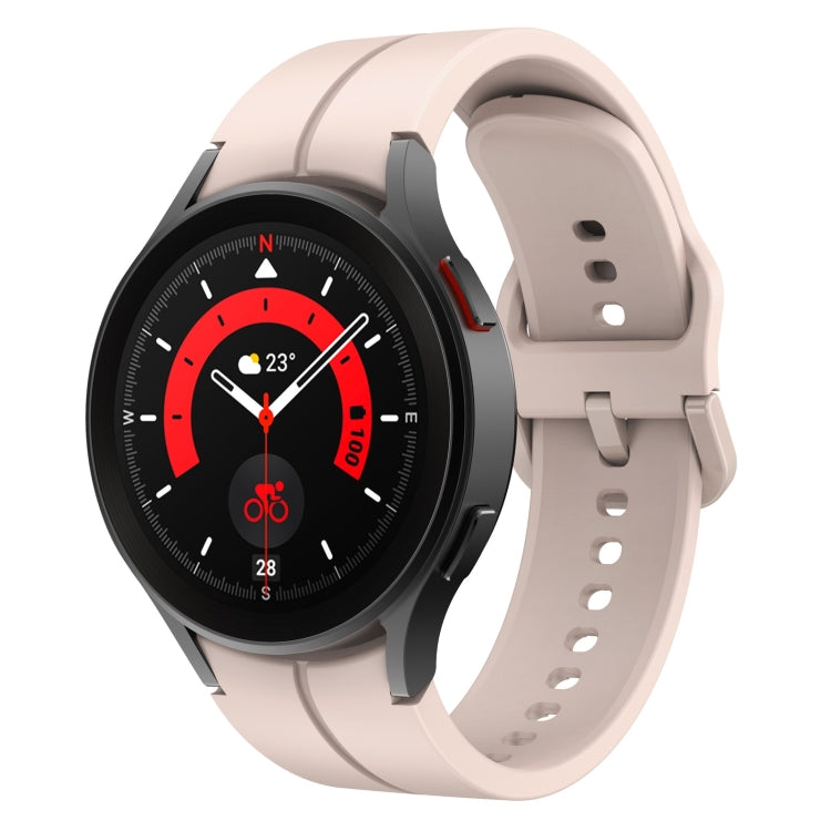 Colorful Buckle Silicone Watch Band, For Samsung Galaxy Watch 5 40mm / 44mm