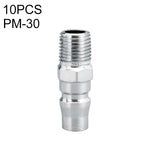 10pcs C-type Self-lock Air Tube Pneumatic Quick Fitting Connector, PF-20, PF-30, PF-40, PH-20, PH-30, PH-40, PM-20, PM-30, PM-40, PP-20, PP-30, PP-40, SF-20, SF-30, SF-40, SH-20, SH-30, SH-40, SM-20, SM-30, SM-40, SP-20, SP-30, SP-40, SF+PF-20, SF+PF-3...