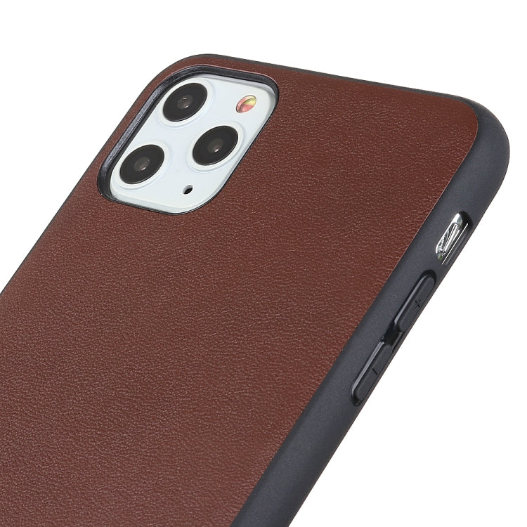Genuine Leather Lambskin Texture Protective Case, For iPhone 11, For iPhone 11 Pro, For iPhone 11 Pro Max