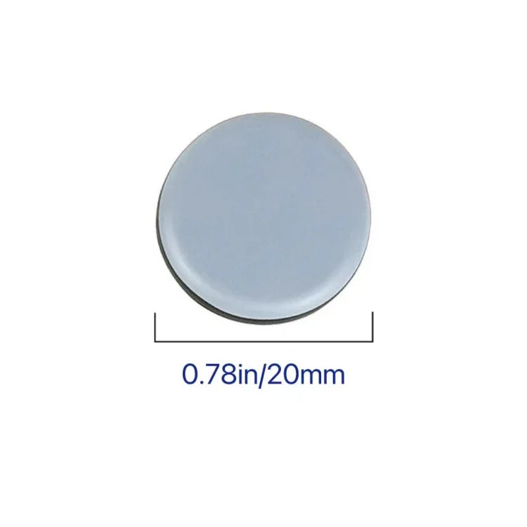 16 in 1 20mm Round Table Chairs Non-slip Foot Mat, 16 in 1 20mm