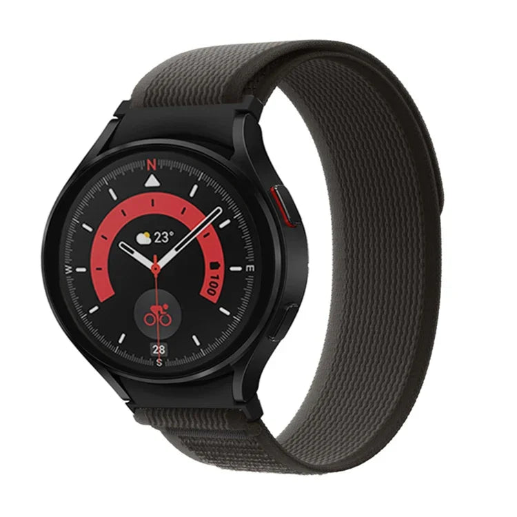 For Samsung Galaxy Watch 5 Pro / Watch4 Classic Loop Nylon Watch Band