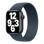 Nylon Single-turn Braided Watch Band For Apple Watch Series 8&7 41mm / SE 2&6&SE&5&4 40mm / 3&2&1 38mm, For Apple Watch Series 8&7 41mm,135mm, For Apple Watch Series 8&7 41mm, 135mm
