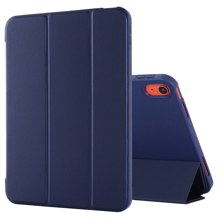 Tri-fold Holder Tablet Leather Case, For iPad 10th Gen 10.9 2022