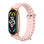 MIJOBS PLUS Marine Silicone Breathable Watch Band, For Xiaomi Mi Band 6 / 5, For Xiaomi Mi Band 7 / 7 NFC