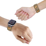 Rose Beads Watch Band, For Apple Watch Ultra 49mm / Series 8&7 45mm, For Apple Watch Series 8&7 41mm