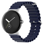 Ocean Silicone Watch Band, For Google Pixel Watch 4 / 3 / 2 / 1 41mm