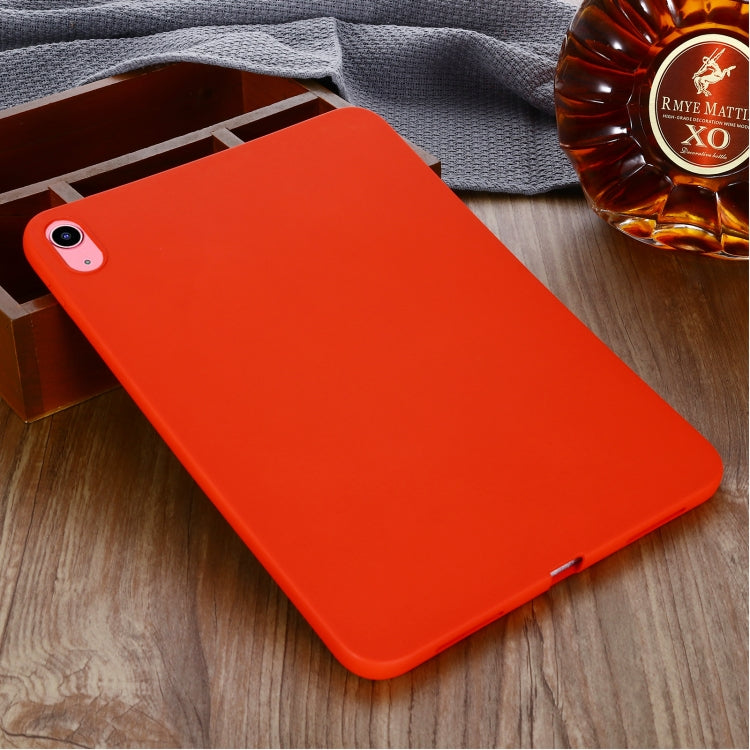 Solid Color Liquid Silicone Dropproof Full Coverage Tablet Case, For iPad 10th Gen 10.9 2022