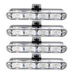 4 in 1 Car 16LEDs Grille Flash Lights Warning Lights with Wireless Remote Control