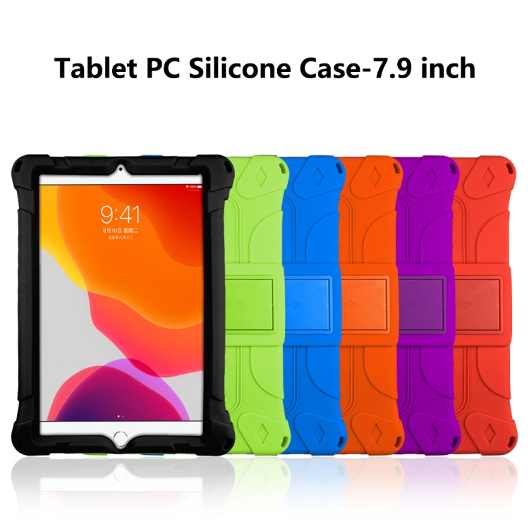 All-inclusive Silicone Shockproof Tablet Case with Holder, For iPad mini 5 / 4