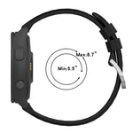 18mm Solid Color Silicone Watch Band, For Garmin Forerunner 265S
