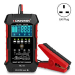 KONNWEI CR-10 2.4 inch Car Battery Charger Battery Pulse Repair Tool, EU Plug, US Plug, UK Plug