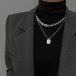 Ladies Alphabet Versatile Titanium Steel Necklace Twist Chain, XL2001, XL1951, XL1400, XL1437, XL2010, XL1505, XL1839, XL1864, XL1502, XL1570, XL1170, XL1459, XL1788, XL1780, XL1946, XL1089, XL1958, XL1983, XL1941, XL1944, XL1090, XL1114, XL1791, XL179...