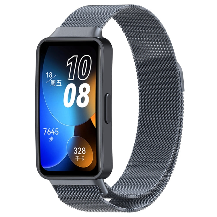 Milanese Metal Watch Band, For Huawei Band 10 / 9 / 8