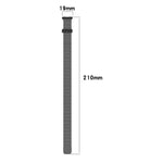 Milanese Metal Watch Band, For Huawei Band 10 / 9 / 8