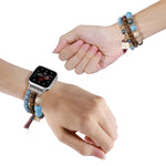 Beads Elephant Pendant Watch Band, For Apple Watch 2 42 mm, For Apple Watch 2 38mm, For Apple Watch 42mm, For Apple Watch 38mm