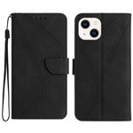 Stitching Embossed Leather Phone Case, For iPhone 11, For iPhone 11 Pro, For iPhone 11 Pro Max, For iPhone 14 Plus